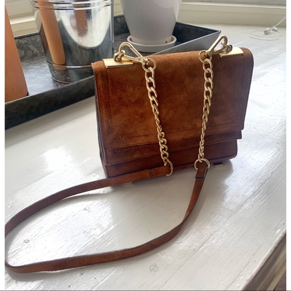 Zara Handbags - ZARA Woman Suede Bag